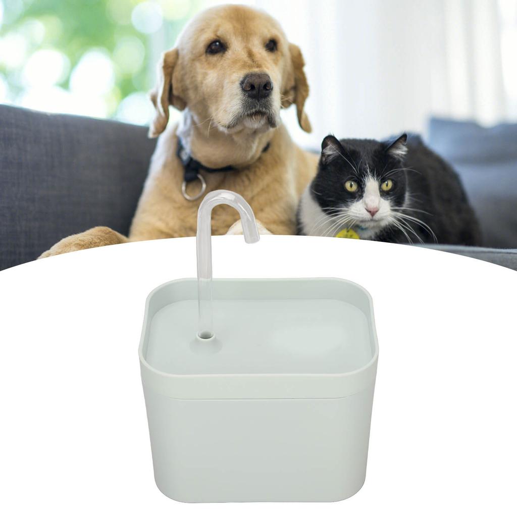 1.5L Cat Water Fountain Автоматический малошумный питьевой фонтанчик для домашних животных Диспенсер для кошек и собак