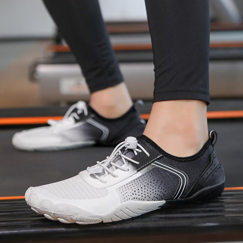 Мода Мужчины Женщины Вода Обувь Босиком Мягкая Пляжная Обувь Дышащие Спортивные Сандалии Удобная Обувь для Комплексных Тренировок 36-47