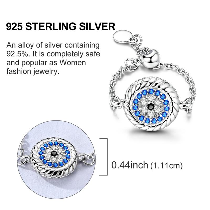 Original Rings 925 Silver Simple Sparkling Heart Bow Dragon Firefly Star Moon Ring for Women Girls Wedding Jewelry Gift