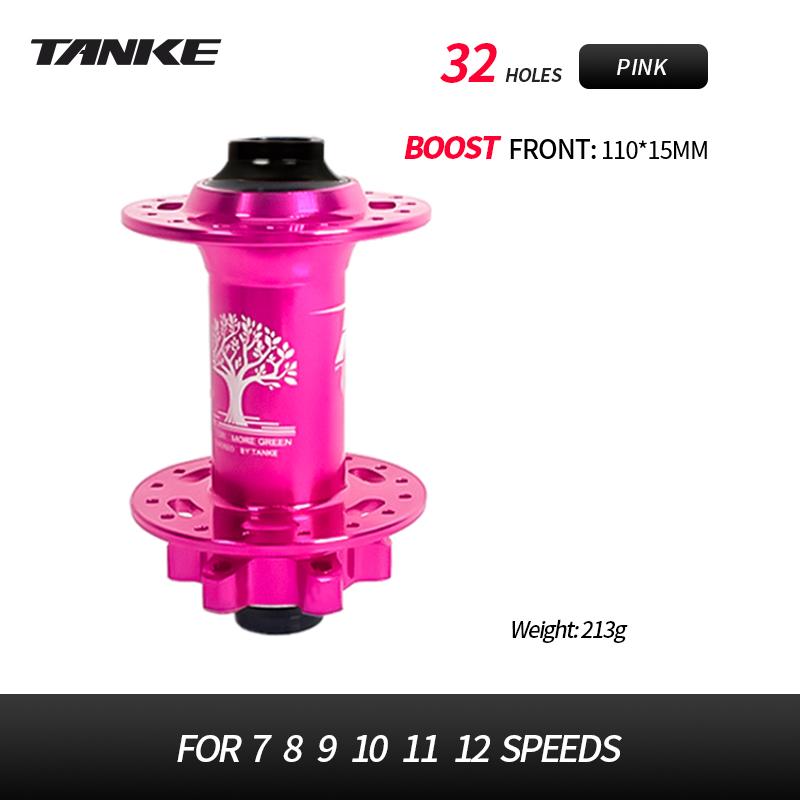 TANKE-Boost 12x148,15x110,Алюминиевая втулка для велосипеда,32 отверстия 120 зацепов 4 подшипника MTB Горный велосипед Втулка под дисковый тормоз HG MS XD 8-12 скоростей