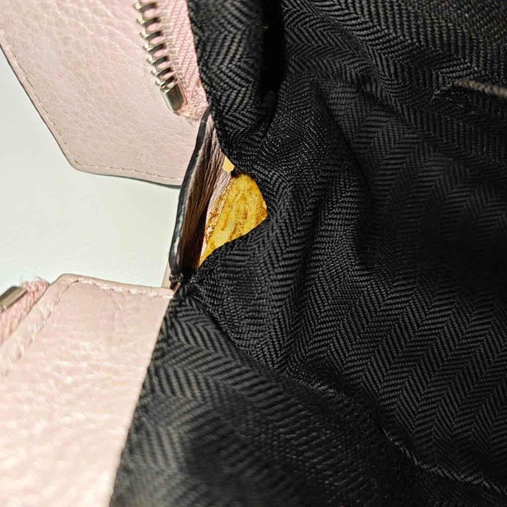[Pre-Owned] Puzzle Patterned Leather Shoulder Bag - Good #1TCTGB3