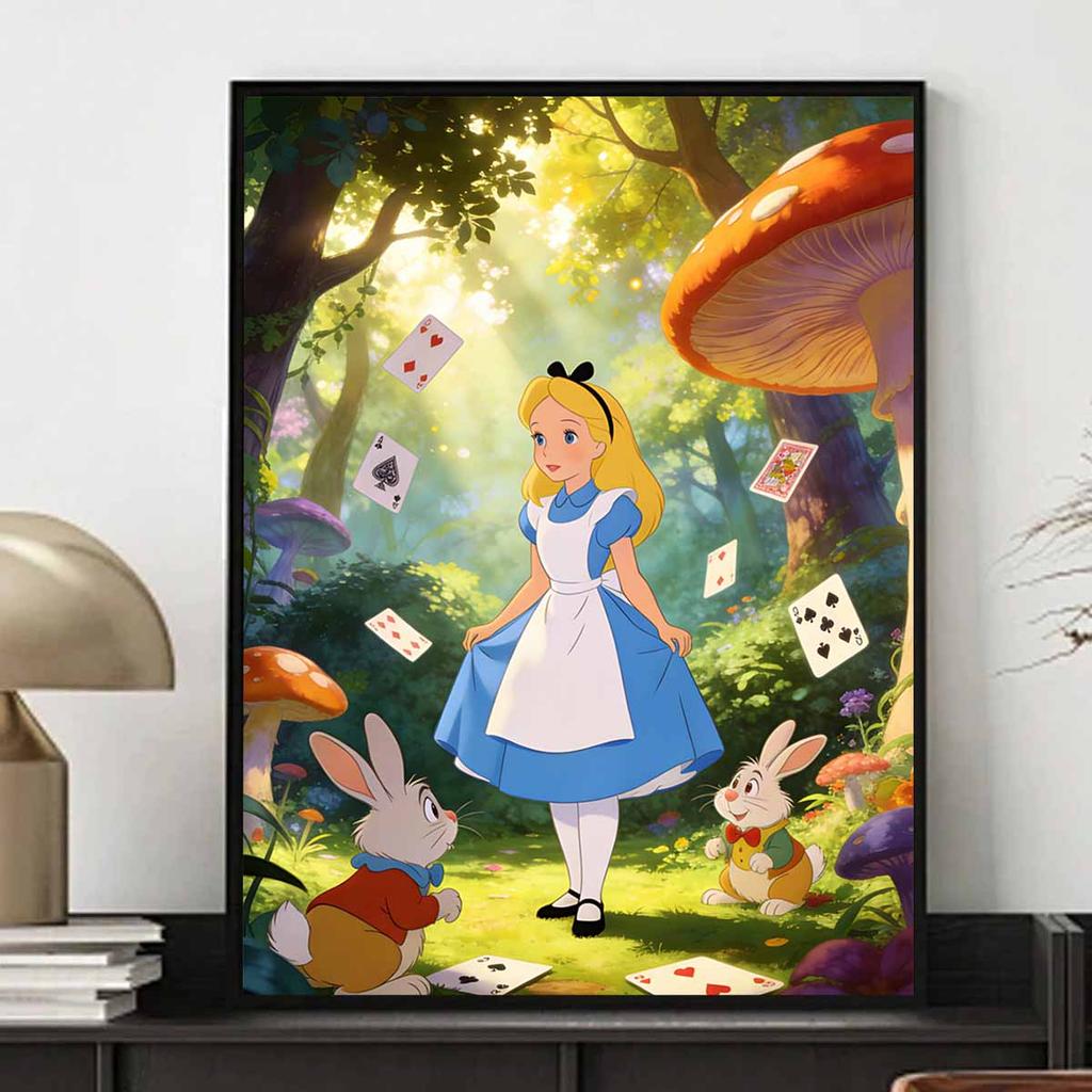 Disney Алиса в Стране чудес алмазная мозаика ручной работы DIY набор для рисования мозаикой домашний декор