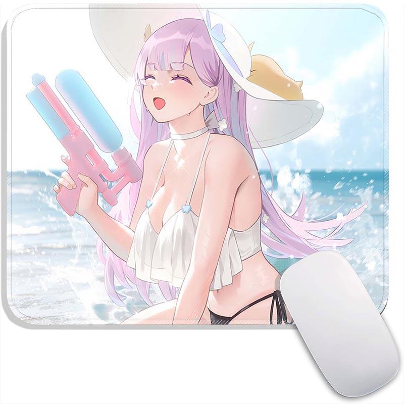 Стандартная игровая поверхность для мыши Аниме Azur Lane Ульрих Эльзас Азума Маленькая игровая поверхность для мыши Дорожная подкладка для мыши Плимут Нескользящие офисные коврики для мыши