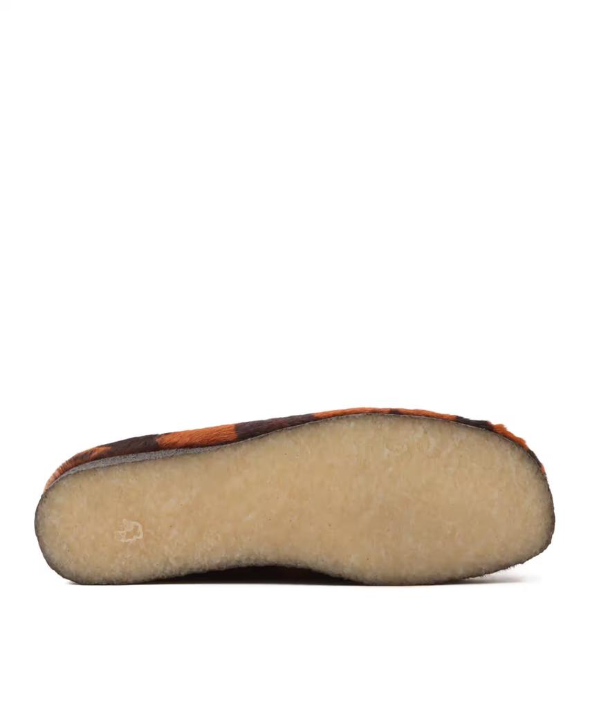 26183756 Clarks Wallabee Коричневый с принтом под коровью шкуру (Мужской)