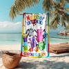 Beach Towel with Numberblocks7 Pattern - soft,absorbent,machine washable Lightweight&Modern,swimming,Travel Essentials