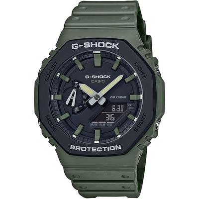 G-SHOCK GA-2110SU-3AJF [Utility Color] Часы Зеленые Смола Цифровые Аналоговые