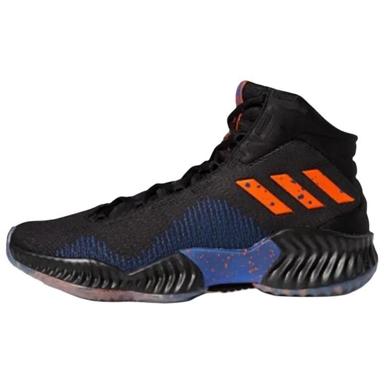 adidas Pro Bounce 2018 Sneakers Black Royal Blue Orange (Unisex) Basketball Shoes FW5744