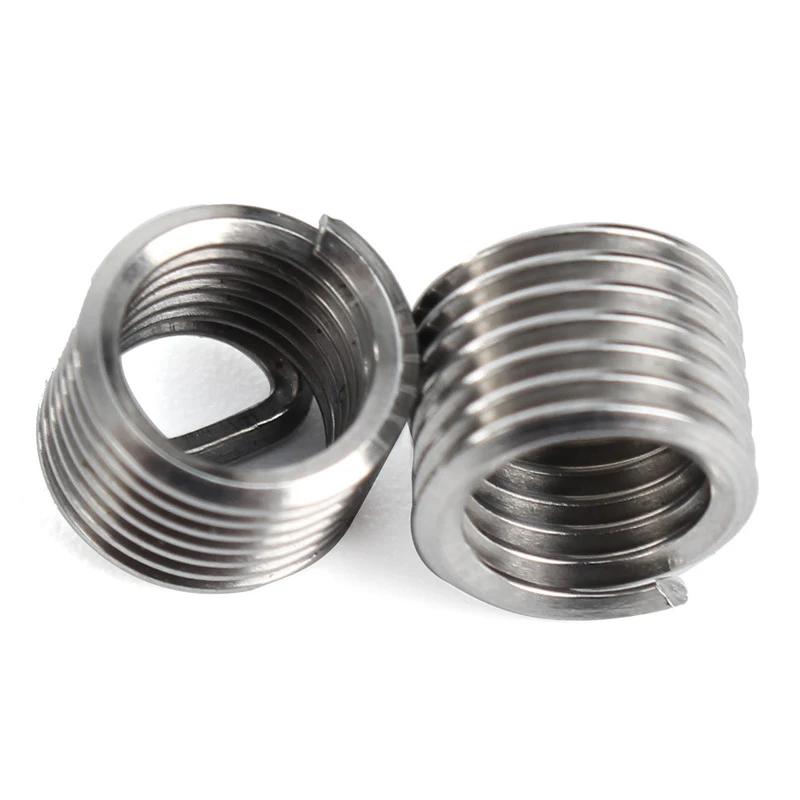 30pcs Car Pro Coil Drill Tool Metric Thread Repair Insert Kit M6 for Helicoil Car Repair Tools Coarse Crowbar