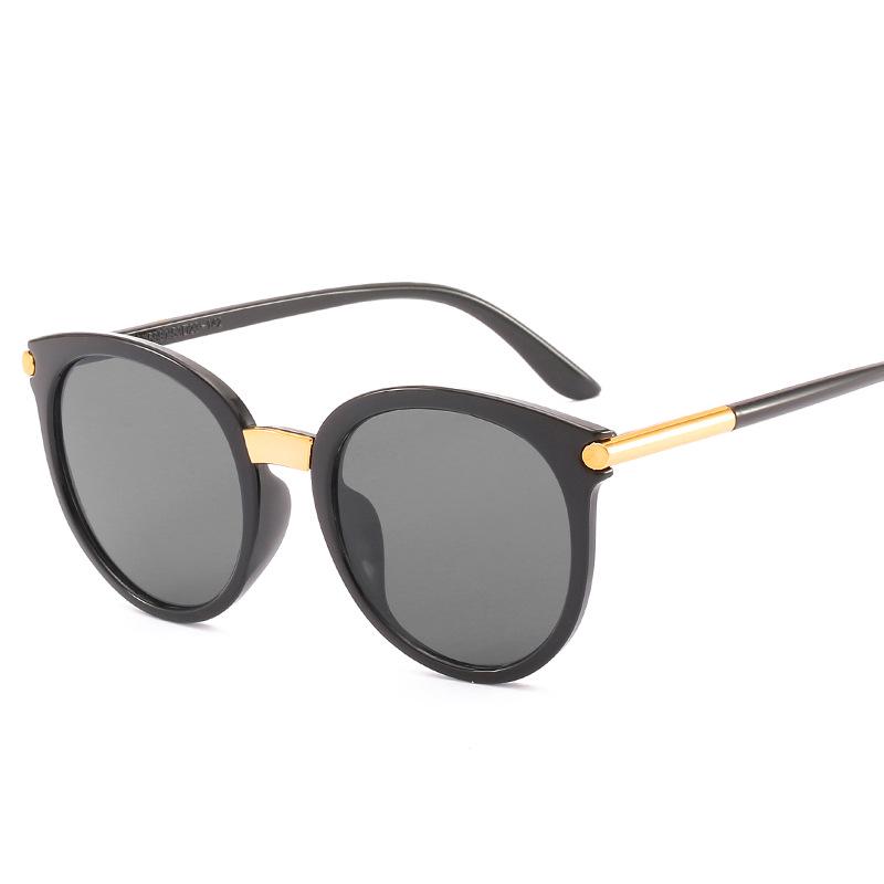 Новые Классические Овальные Красные Женские Солнцезащитные Очки Женские Винтажные Роскошные Пластиковые Дизайнерские Солнцезащитные Очки Кошачий глаз UV400 Модные