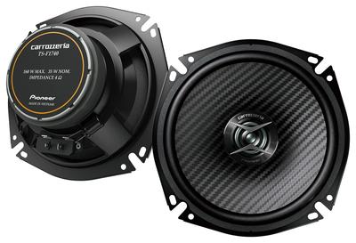 Pioneer Speaker TS-F1740-2 17 см Custom Fit Speaker Coaxial 2-полосный High Resolution Совместимый Carrozzeria