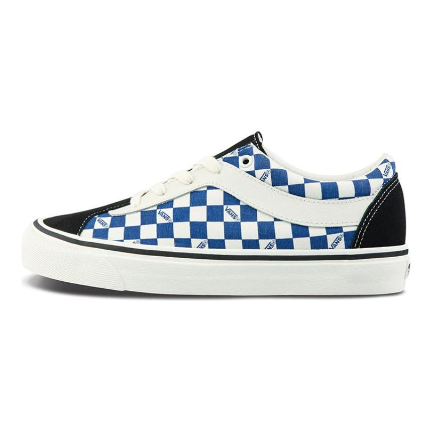 Vans Яркие сине-белые кеды Vans в клетку Ni VN0A3WLP5E2