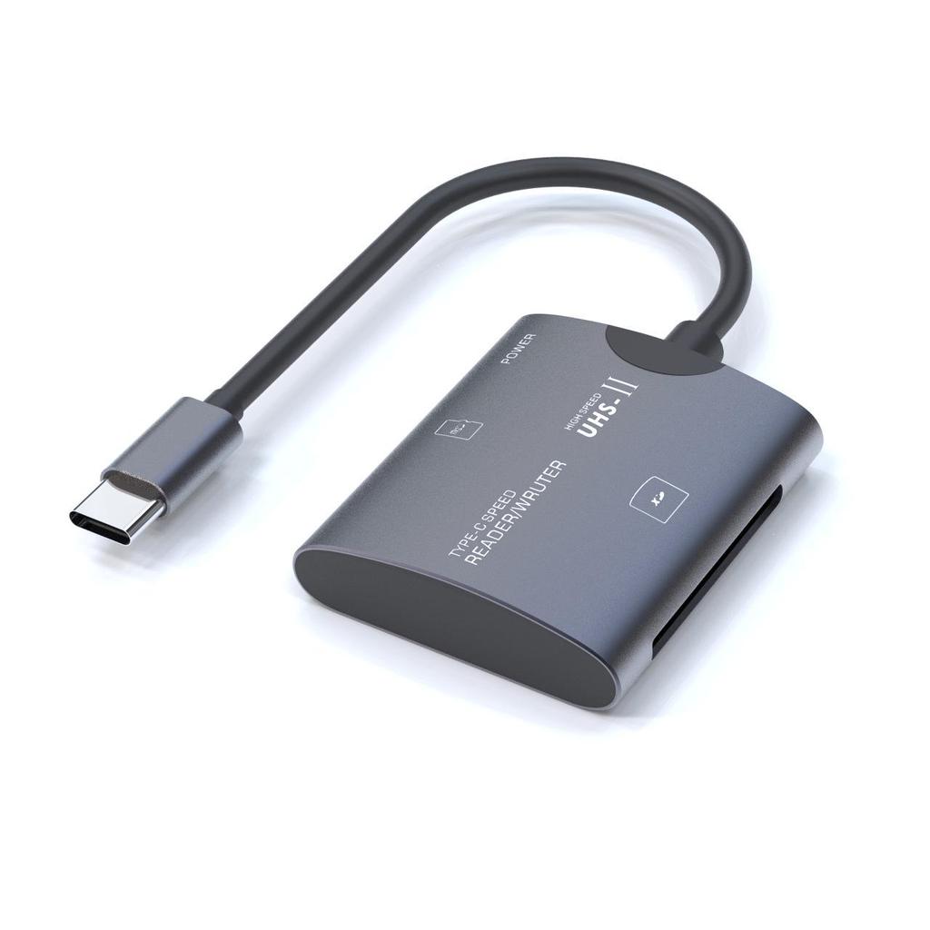 Многофункциональный высокоскоростной кардридер USB: TF, XD, Type-C, Алюминиевый сплав
