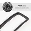 ABS Car Front Grille Decoration Ring Cover Stickers For Jeep Renegade 2019 Up Car Exterior Accessories