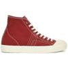 ONITSUKA TIGER OK Basketball MT Canvas Wrap Non-Slip Waterproof High-Top Sneakers Unisex Sneakers Brick-Red 1183A203-600