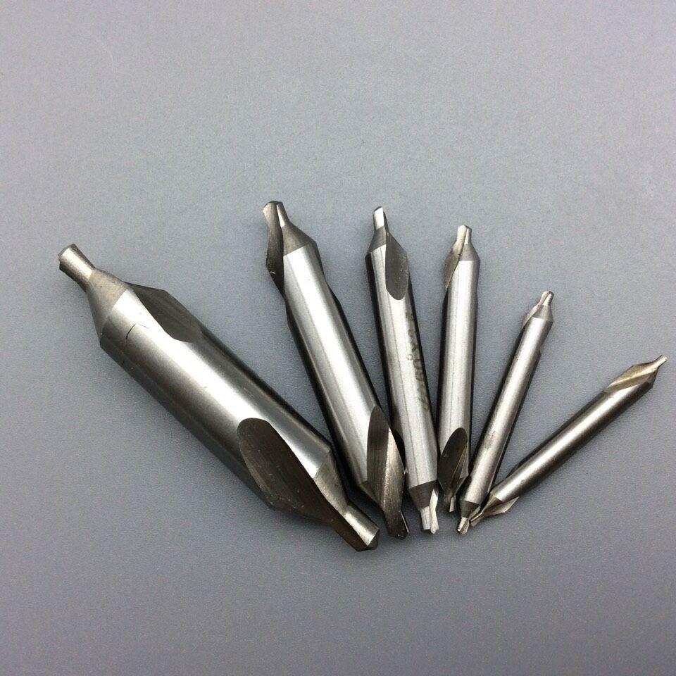 High-Speed Steel Chamfering Drill for Bodhi Buddha Beads - No Cone Guard, Composite Center
