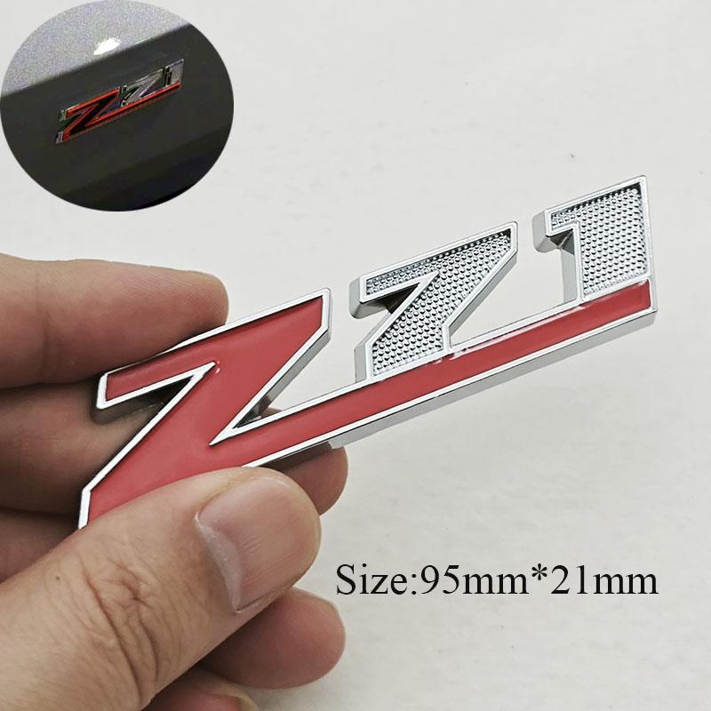3D Metal Car Styling Logo Z71 Z71 OFF ROAD Trunk Badge Front Grille Emblem Sticker For Chevrolet Silverado Colorado Cheyenne