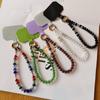 Anti-lost Crystal Phone Straps Lanyard Cellphone Strap Mobile Phone Chain  Card Pendant