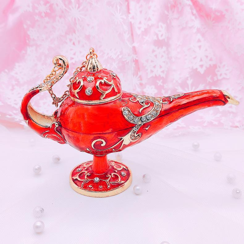 Birthday Gift Handmade Search Banner Magic Lamp Metal Jewelry Box Craft Gift
