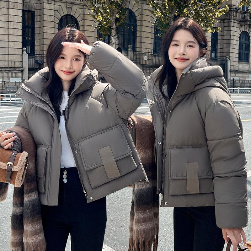 Bread Clothes,  Clothes, Women's Short Big Bags, New Loose Down  Clothes, Thickened Winter  Jackets.