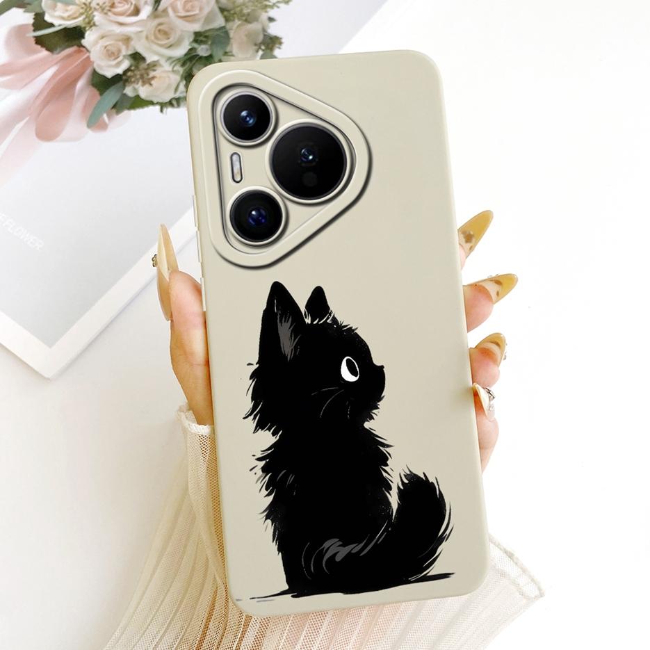 Чехол для Huawei Pura 70 Pro Pura70 Pro+ Новый Цветочный Конфетный Расписной Чехол Мягкий Силиконовый Чехол для Телефона Для Huawei Pura 70 Ultra Fundas