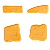 4pcs Multifunctional Grout Scraper Set Suitable For Efficient Tile Seam Cleaning And Smoothing In Kitchens And Bathrooms