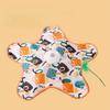 Built-in Feathers Cat Hide and Seek Toy Motion Sensing Automatic Cat Teaser  Indoor Game