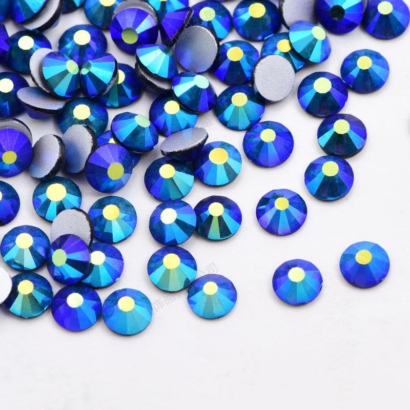 Стразы для дизайна ногтей, хрустальные стеклянные аксессуары, сделай сам, дрель с плоским дном, чехол для мобильного телефона, разноцветные, аксессуары Guomao A, аксессуары