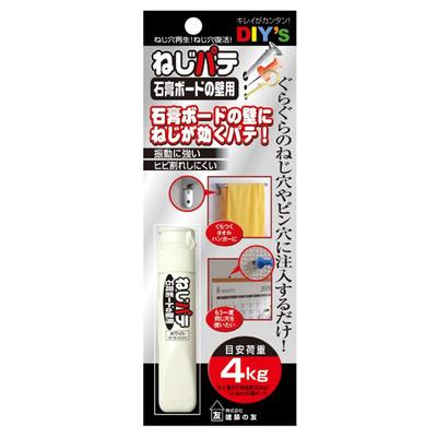 Kenchiku no Tomo Шпатлевка винтовая для гипсокартона, Белая, 10 куб. см, NG-01