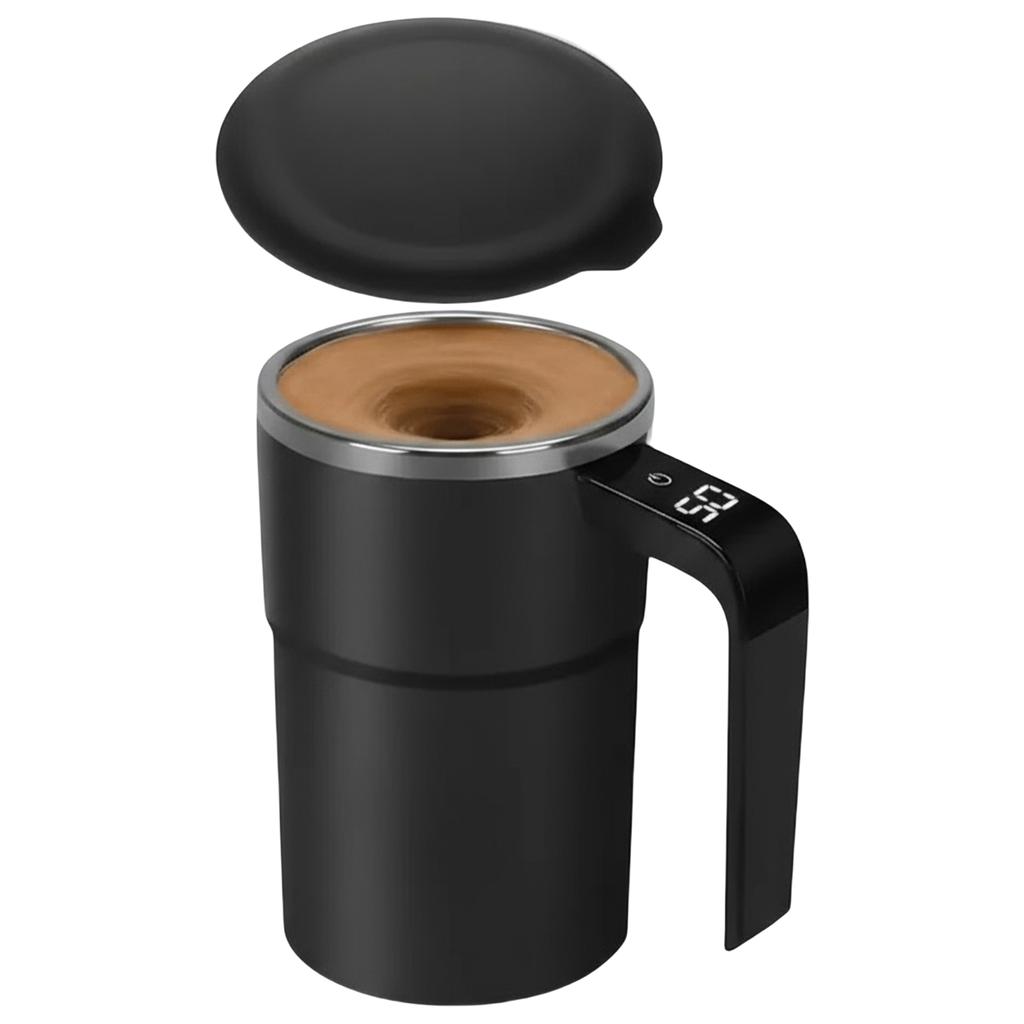 Self Stirring Mug Auto Magnetic Coffee Mug Stainless Steel Travel Coffee Mug Suitable for Coffee Milk Cocoa and Other Beverages