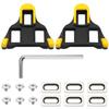 Bicycle SPD cleat set compatible Shimano SPD-SL system SH10 SH11 SH12 3-hole cycling shoes road bike binding pedals durable non-slip.