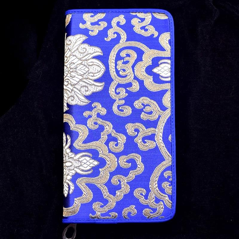 Китайский характерный подарок: Кошелек Yunjin, этническая вышивка ручной работы, подарок на день рождения для матери, праздничный подарок, женский кошелек