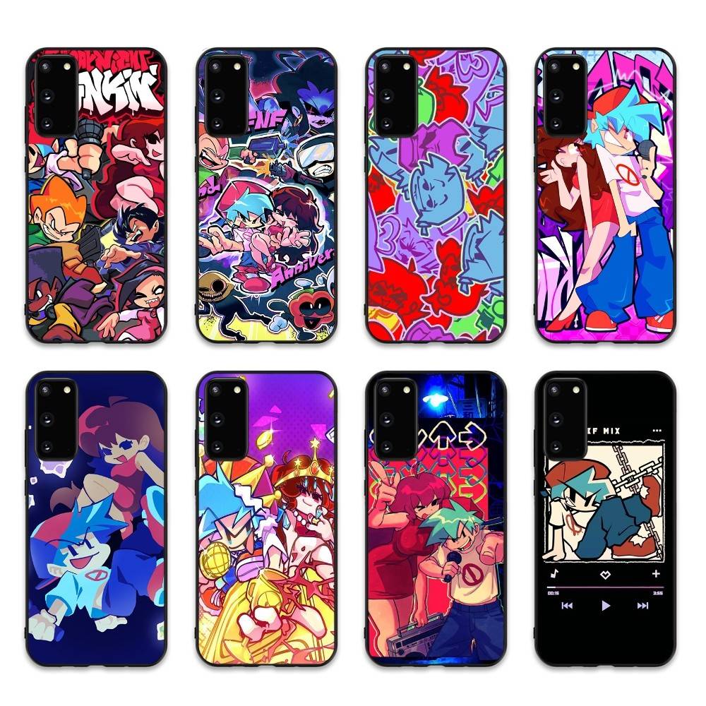 Игровой чехол для телефона Friday Night Funkin для Samsung S 24 Fe 25 Ultra Plus 20 Lite 21 30 22 23 24 22 Ultra 5G Fundas