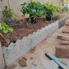 DIY Garden Fence Cement Brick Mold Plastic Guardrail Bed Side Stone Model  Pave Making