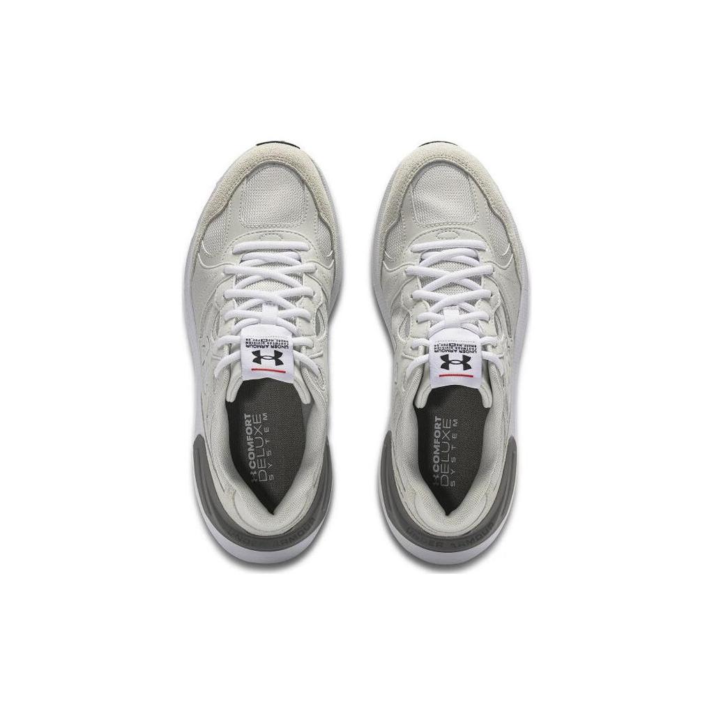 Under Armour Lightweight Comfortable Breathable Trendy Versatile Treasure Low-Top Running Shoes Unisex Sneaker White 3028615-102