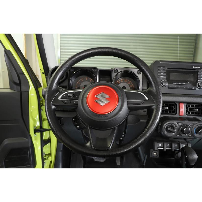 Украшение кнопок рулевого колеса автомобиля для Suzuki Jimny JB64 JB74 2022 2023, аксессуары для интерьера из алюминиевого сплава