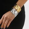 Fashion Personalized Leaf Open Bracelet For Women Ladies