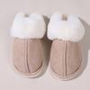 Cotton Slippers Autumn and Winter Plush Home Fluffy Bag Head Indoor Non-slip Home Couple Fluffy