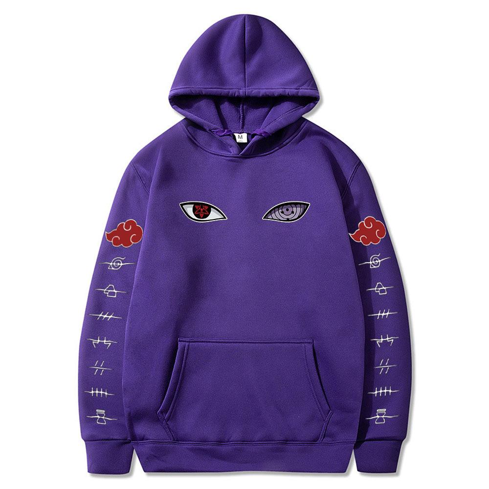 Наруто Косплей Толстовка Harajuku Толстовки Мужские хлопковые толстовки