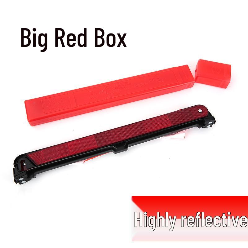 Складной автомобильный светоотражающий предупреждающий треугольник с подсветкой для аварийной парковки