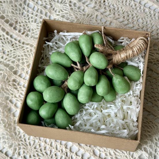 Мыло ручной работы «Виноградная гроздь» 250 г Ароматное мыло холодного приготовления для лица и тела Реалистичное увлажняющее мыло Подарок для всех типов кожи