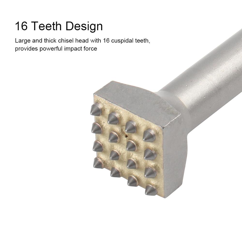 Electric Hammer Chisel Bit for Surface Roughening Percussion Hammer Chisel Tool for Wall Concrete