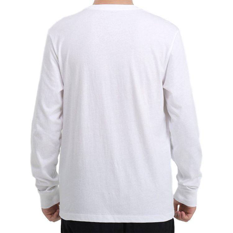 Nike T Shirts Men's White Crew Neck Moderate Straight Fit CW0528-100