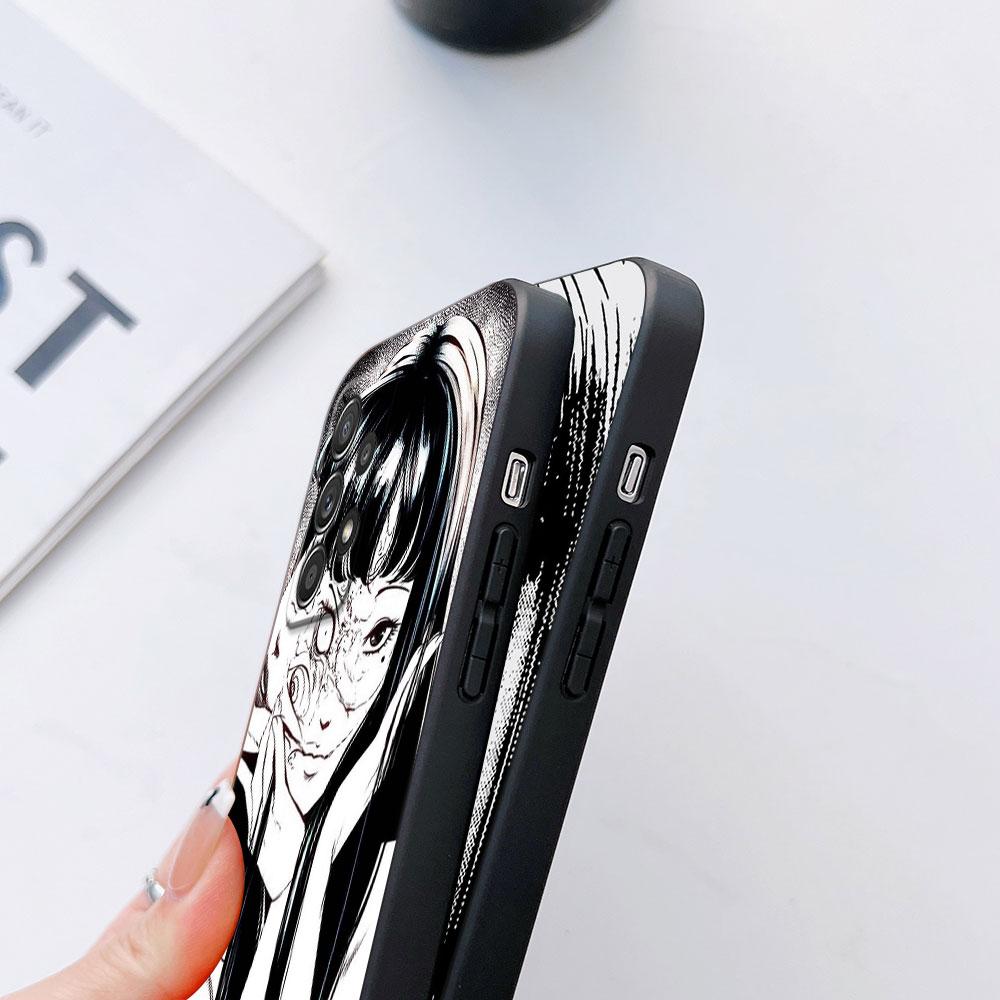 Чехол для телефона Junji Ito Tomie с рисунком комикса Для Samsung Galaxy S24 FE S25 Ultra A03 A04 A05 A06 A12 A13 A16 A26 A35 A36 A56 A55