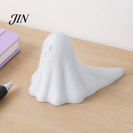 Stable Door Holder for Slopes Cute Ghost Stopper, 3D Printed Halloween Decoration Versatile Entrance Stop Statue, Anti-slip Windproof Holder,
