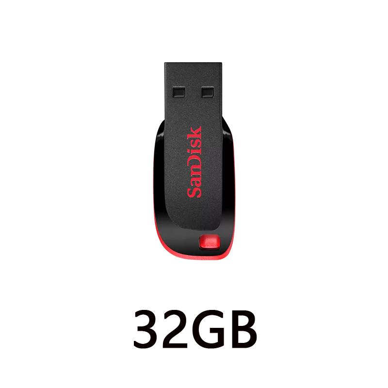 SanDisk Флэш-накопитель Cruzer Blade USB2.0 8–128 ГБ