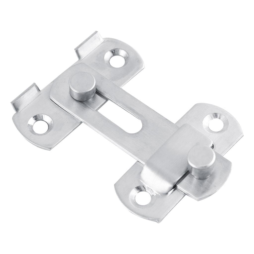 Stainless Steel Hasp Latch Lock Sliding Door for Window Cabinet Fitting Room Accessorries