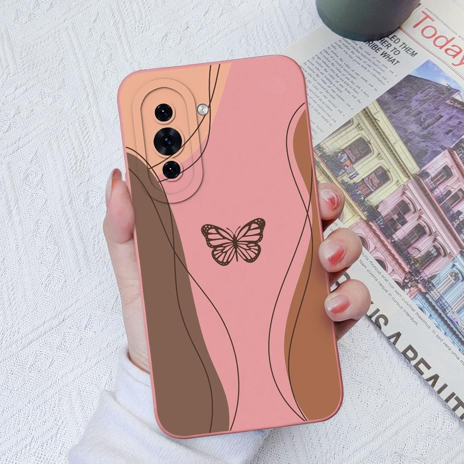 Чехол для телефона Huawei P30 P40 Lite Nova 6 7 8 9 10 11 Pro SE Daisy, мягкий жидкий силиконовый матовый противоударный чехол, защита камеры для бампера Huawei