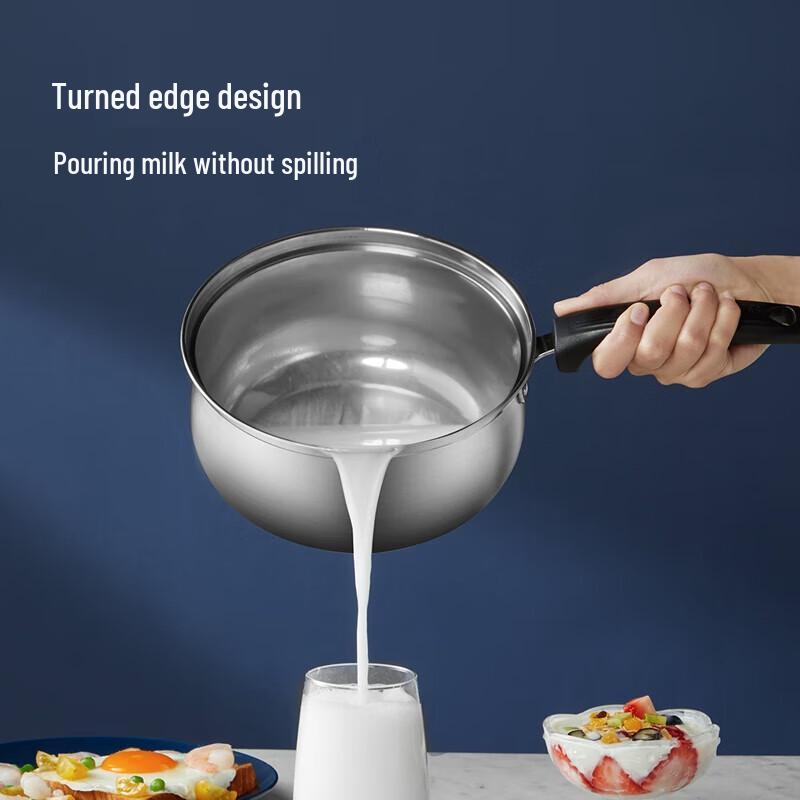 Royalstar 304 Stainless Steel Milk Pot with Steamer