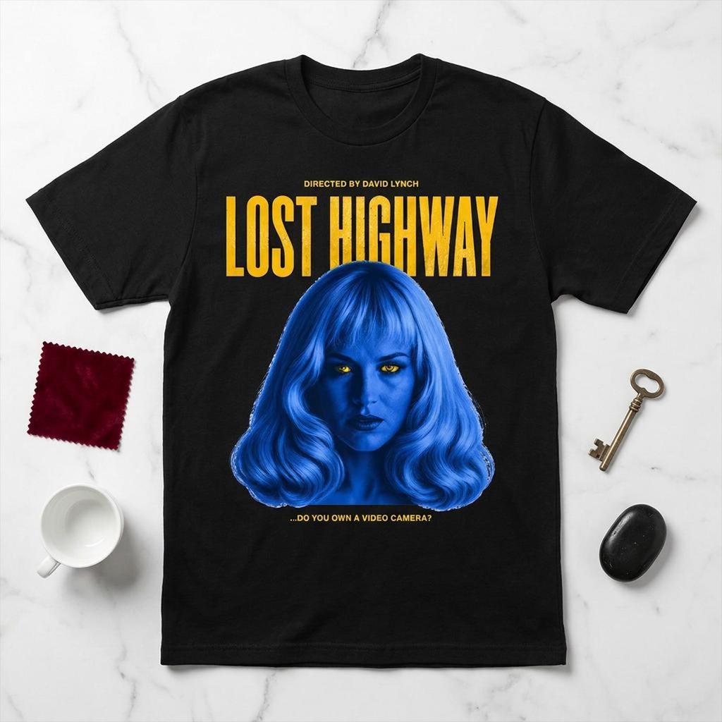 David Lynch Shirt, Lost Highway Movie Poster Tee, 90s Cult Film Fan Gift | Comfort Colors®