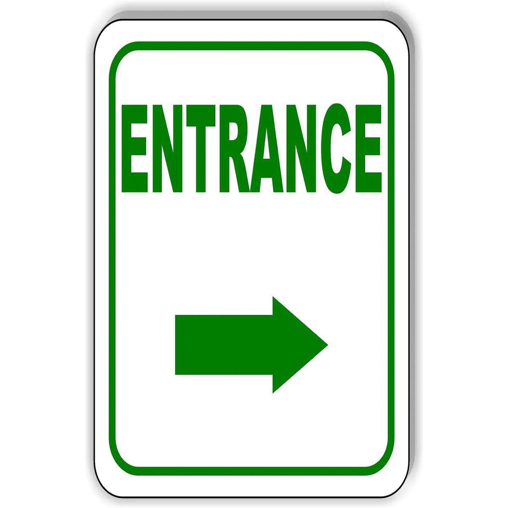 Винтаж Выход Вход Поворот Стрелка Металлические Оловянные Вывески Плакаты Пластины Настенный Декор для Баров Гараж Кафе Клубы Пабы Ретро Плакат Табличка